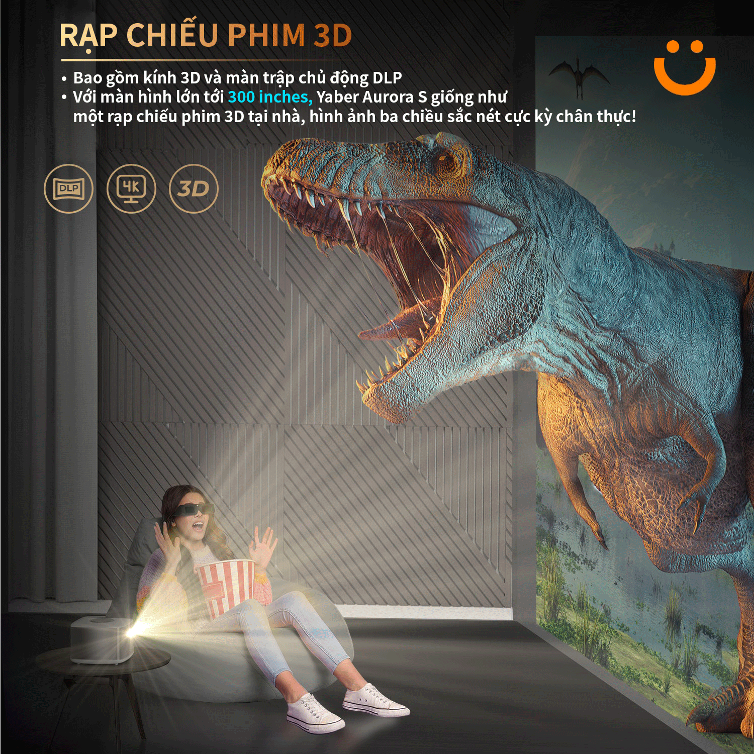 Yaber Aurora S 3D film movie