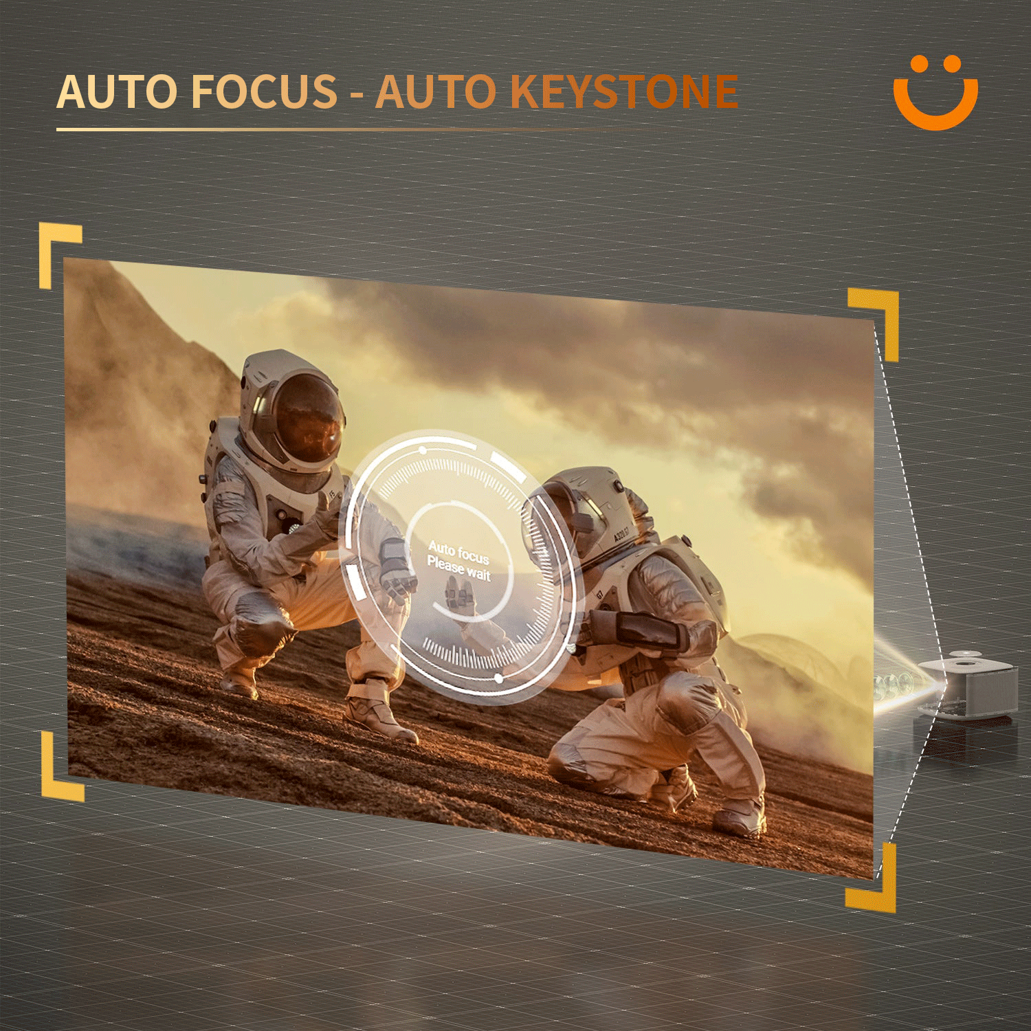 Yaber Aurora S autokeystone autofocus