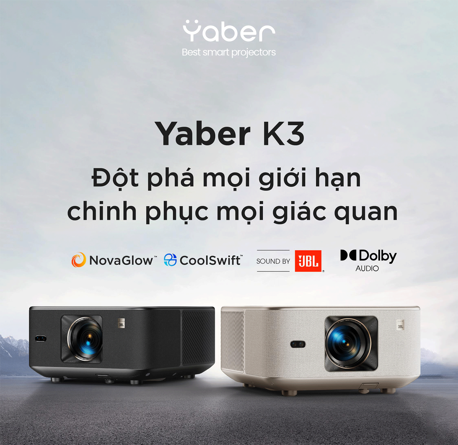 Máy chiếu Yaber K3 thông minh cao cấp